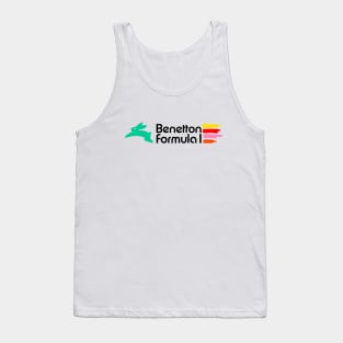 Benetton F1 Team Shield 80's Model 3 Tank Top